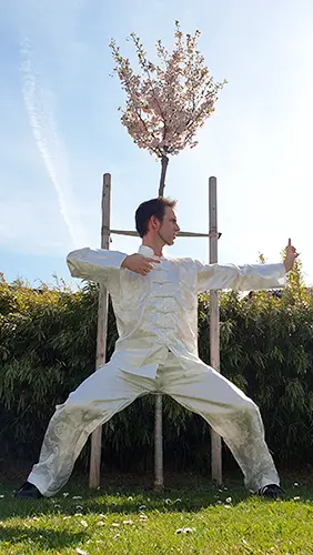 Pfeile schießen Qi Gong-Übung