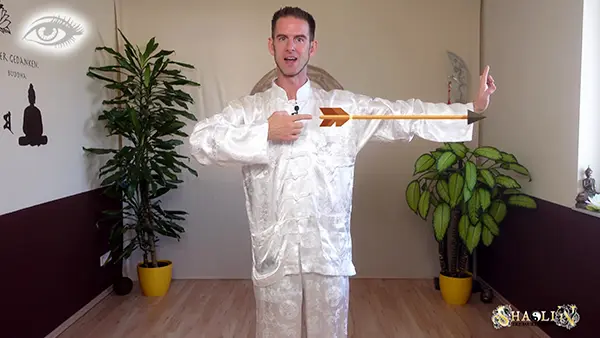 Pfeile schießen Qi Gong-Übung