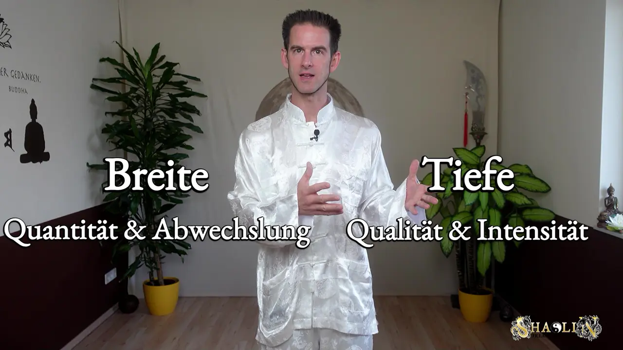 Breite und Tiefe beim Lernen (von Qi Gong)