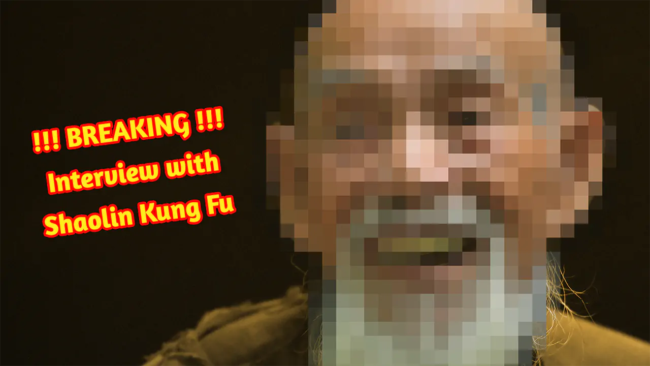 BREAKING - Exclusive Interview with Shaolin Kung Fu