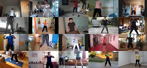 Kung Fu Livestream Training