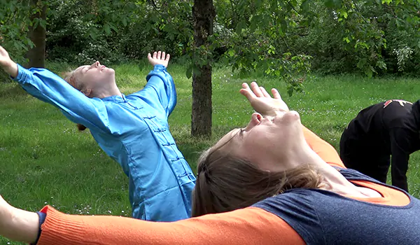 Shaolin Qi Gong Schmetterling-Übung