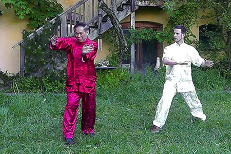 Sifu Leo & Grandmaster Wong